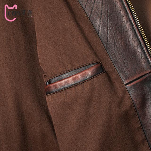 レザージャケット【茶】 強くお勧め☆1.0mm 茶芯ホースハイド 30's ワークコート レザー